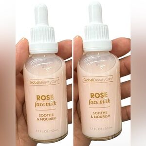 Globalbeutycare Rose Face Milk - soothe & nourish set
